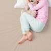 Makemake Organics GOTS Certified Organic Cotton Kids Sheet Set - Pecan - 2 of 4