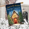 Briarwood Lane Christmas House Flag 40x28 For Outdoor Reason For the Season Church For Christmas House Flag - 4 of 4
