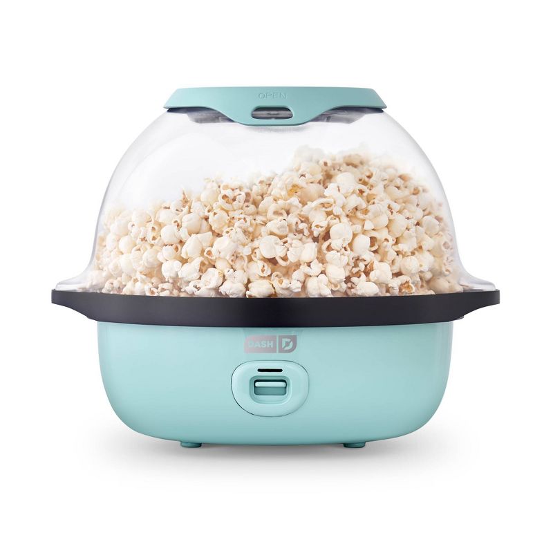 Dash 6qt SmartStore Stirring Popcorn Maker - Aqua, 1 of 15