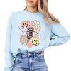 Simply Sage Market S.W.Smiley Retro Easter Collage Garment Dyed Long Sleeve - 2 of 4