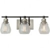 Artcraft Lighting Nelson 3 - Light Vanity in  Black/Brushed Nickel - 2 of 3