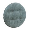 Gripper 14" x 14" Non-Slip Raindrops Tufted Barstool Cushions Set of 2 - 2 of 3