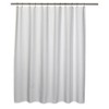 Quaker Waffle Shower Curtain White - Moda at Home: Polyester & Cotton Blend, Machine Washable, Rust-Resistant Grommets - 3 of 4