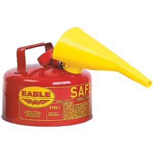 Eagle Steel Safety Gas Can 1 gal - 1 of 1