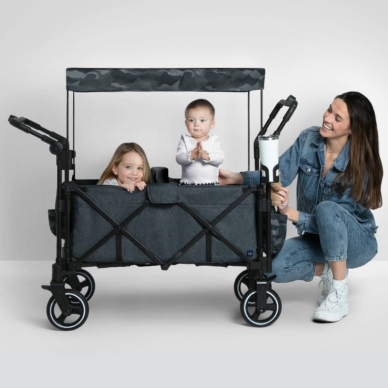 babyGap by Delta Children Deluxe Explorer Wagon Stroller, 2 of 11