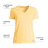 Lands' End Women's Relaxed Supima Cotton T-Shirt - 4 of 4