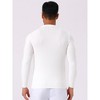 INSPIRE CHIC Men's Slim Fit Crew Neck Long Sleeve Soft Twist Textured Cable Knit Pullover Sweater - 3 of 4