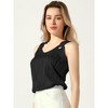 Allegra K Women's Loose Fit Summer Casual Strap Tops Trendy Sleeveless Tank Top - 2 of 4