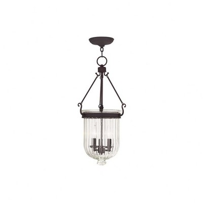 Livex Lighting Coventry 3 - Light Chandelier in  Antique Brass