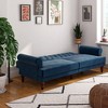 Upholstered Cassidy Futon Convertible Sofa Bed - Novogratz - 3 of 4