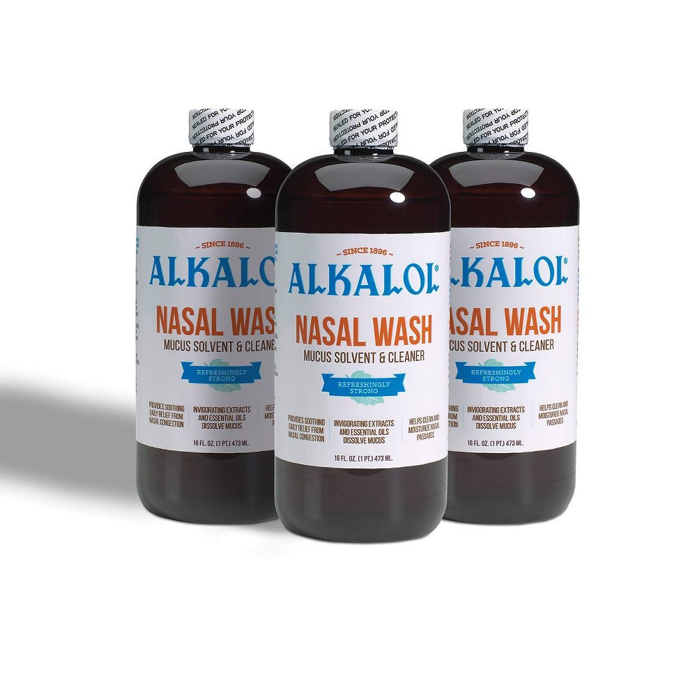 Alkalol Nasal Wash - 3pk/48 fl oz