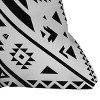 Nature Magick Southwest Geometric Bohemian Throw Pillow Black/White - Deny Designs - 2 of 3