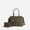 MKF Collection Gardenia Vegan Leather Women’s Tote Bag & Wallet by Mia K - 2 of 4