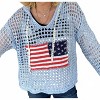 Women's Style And America Crochet Sweater - POL - 2 of 3