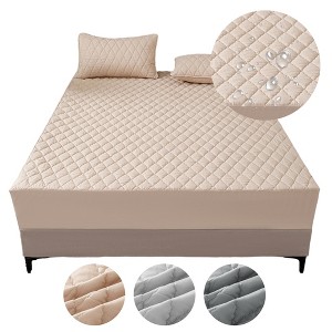 Unique Bargains Single-sided Waterproof Fitted Sheet - 1 of 4