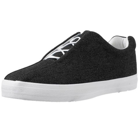 Женские кроссовки Comfortview The Bungee Slip On Sneaker - 9 M, Black (Wide Widths Available)