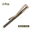 Unique Bargains Alloy Storage Clips for Food Bag Sealing Paper File Photo 2 Pcs - 3 of 4