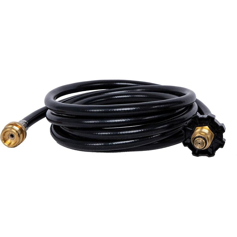 GRILLBLAZER 8 Foot Propane Hose and Adapter for 20lb Propane Tank for Blowtorches, 1 of 7