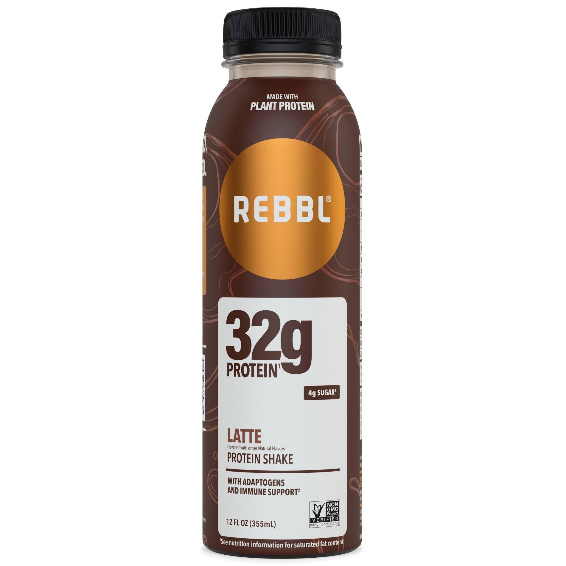 REBBL Latte Protein Shake - 12 fl oz