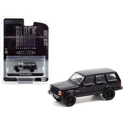 1990 Jeep Cherokee 4x4 "Black Bandit" Series 25 1/64 Diecast Model Car by Greenlight