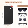 Unique Bargains Felt Soft Storage Scratch-Resistant Women Men Eyeglasses Bag 3 Pcs - 2 of 4
