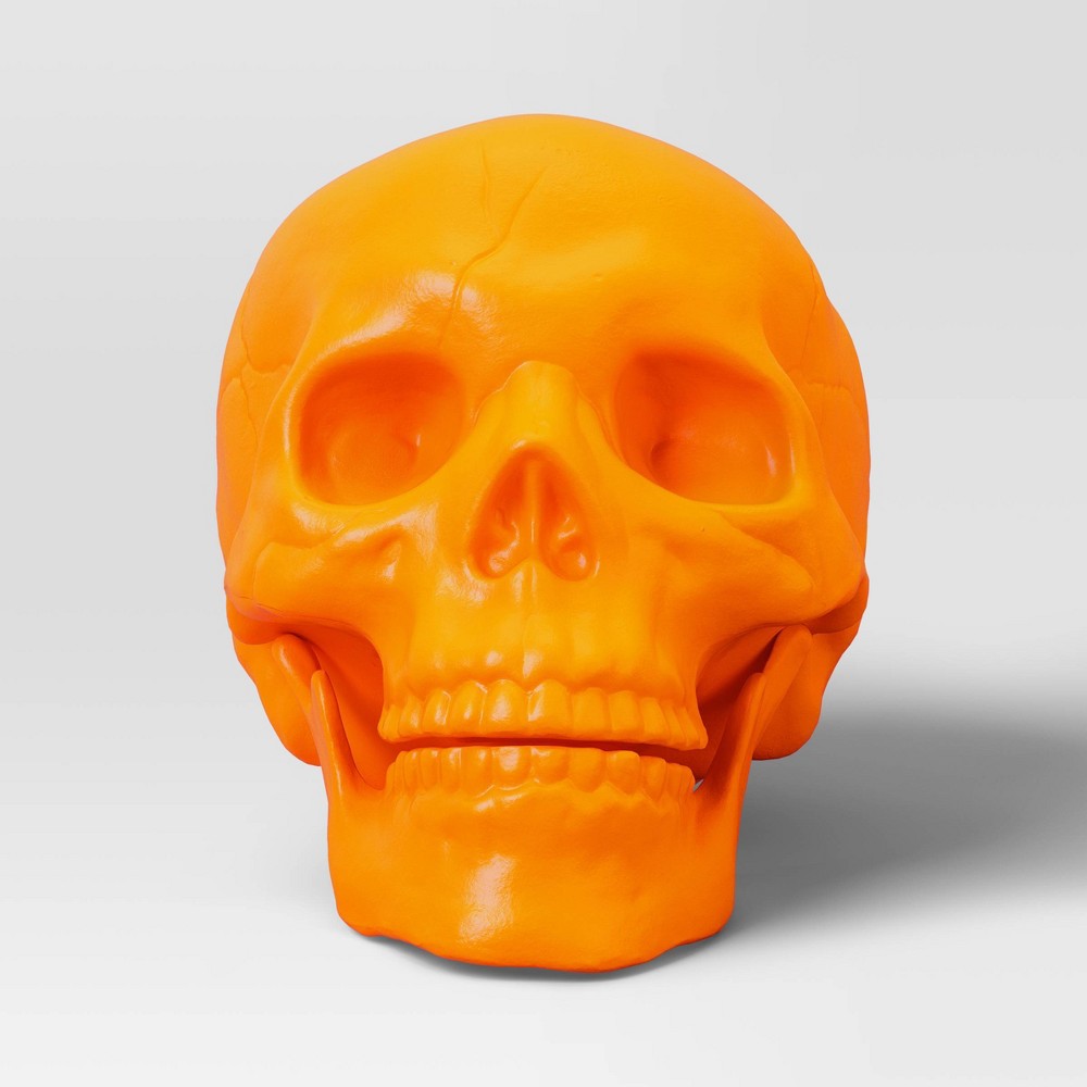 6" Skull Halloween Skull Decorative Prop - Hyde & EEK! Boutique™, color varies