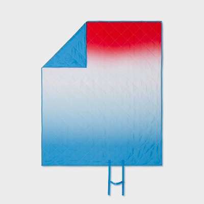 Одеяло для пикника Sun Squad Легкое желтое в ломаную полоску 72x60 2190₽