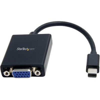 StarTech.com Mini DisplayPort to VGA Video Adapter Converter - Connect a VGA display to a Mini DisplayPort-equipped Mac or PC computer