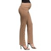 Maternity Comfortable Stretch High Waist Dress Pants - 24seven Comfort Apparel™ - 2 of 4