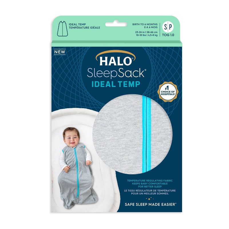 HALO Innovations Sleepsack Ideal Temperature Wearable Blanket, 2 of 5