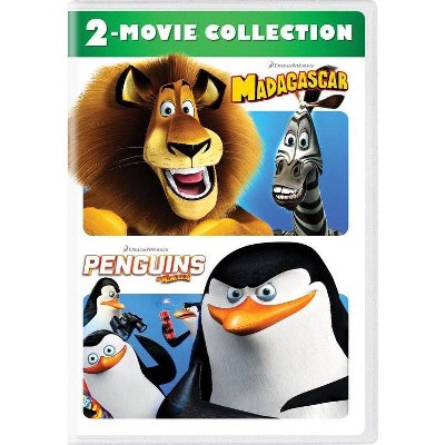 madagascar and penguins of madagascar 4 movie collection