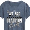 Women's - Marvel - We Are Deadpool Doodles Short Sleeve Graphic T-Shirt - 2 of 4