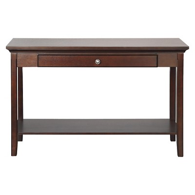 Avington Console Table Dark Tobacco Threshold Target