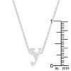 Slickblue Stylish Custom Initial Necklace for Women, 18" Link Chain+2" Ext., Rose Gold/Gold/Silver Options, b-z Options - 3 of 3