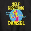 Boys' - Disney - Self Rescuing Damsel Graphic Long Sleeve Fleece Sweatshirt - 2 of 4