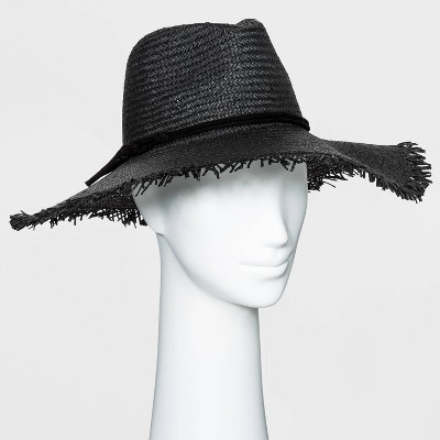 Women's Straw Rancher Hat - Universal Thread™ - Black