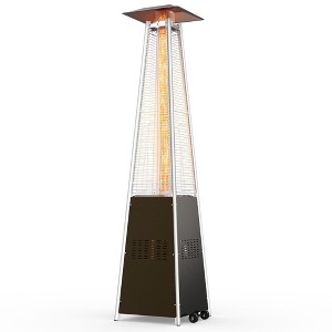 Sersper 42,000 BTU Pyramid Outdoor Patio Heater with Triple Tip-Over Protection - 1 of 4