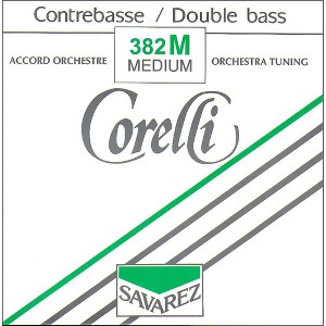 Corelli Orchestral Nickel Series Double Bass D String 3/4 Size Medium Ball End - 1 of 1