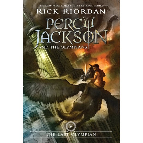 The Last Olympian Percy Jackson And The Olympians Reprint Paperback By Rick Riordan Target
