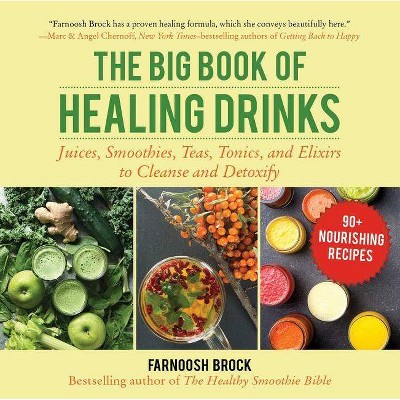 The Big Book of Healing Drinks - by  Farnoosh Brock (Hardcover)