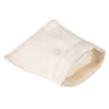 Unique Bargains Bank Coin Deposit Change Transit Bags Canvas Coin Sacks Bag with Drawstring Beige 12 Pcs - 4 of 4