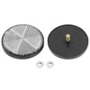 Unique Bargains M6x1.0 Red Universal Screw Mount Round Warning Reflector for Motorcycle - 4 of 4