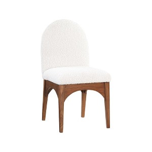 Meridian Furniture,Waldorf Boucle Fabric Dining Chair - 1 of 4