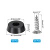 Unique Bargains Non Slip Corrosion Resistant Durable Rubber Material Rubber Feet 20 Pcs - 2 of 4
