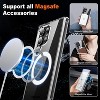 Entronix [Magnetic] Case Compatible with Galaxy S25 Ultra - [Hard Back] Slim Clear - 3 of 4