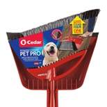 O-Cedar PowerCorner Pet Pro Broom with Step-On Dustpan