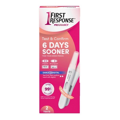 First Response Test & Confirm Pregnancy Test - 2ct