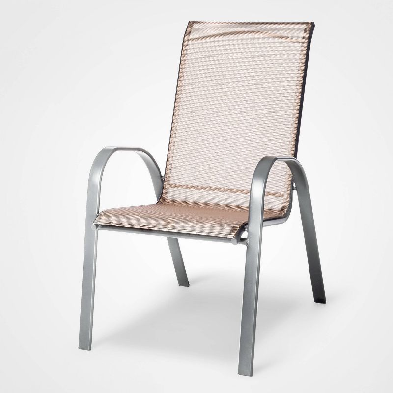 Stack Sling Patio Chair Tan - Threshold&#8482;, 1 of 5