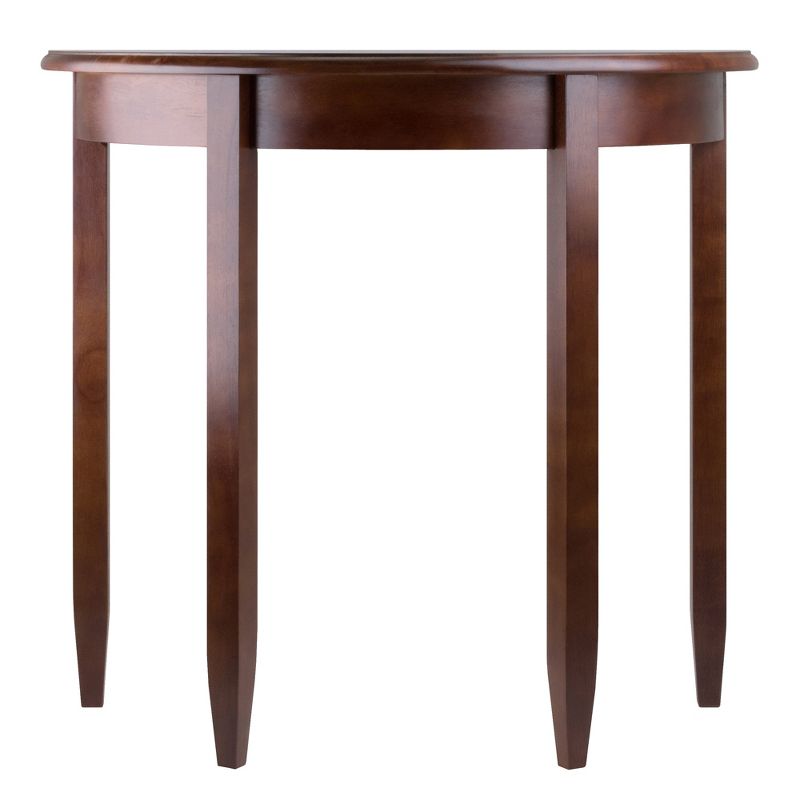 Concord Half Moon Accent Table - Antique Walnut - Winsome, 3 of 7
