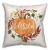 Creative Products Blessed Pumpkin Vine 16 x 16 Spun Poly Pillow - 2 of 3